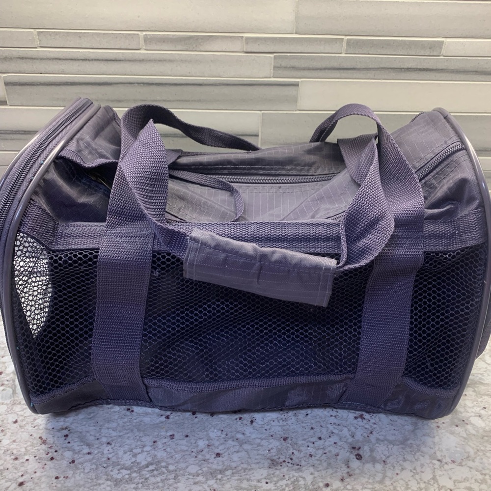 Mens/Womens Mesh Blue Gym Bag
